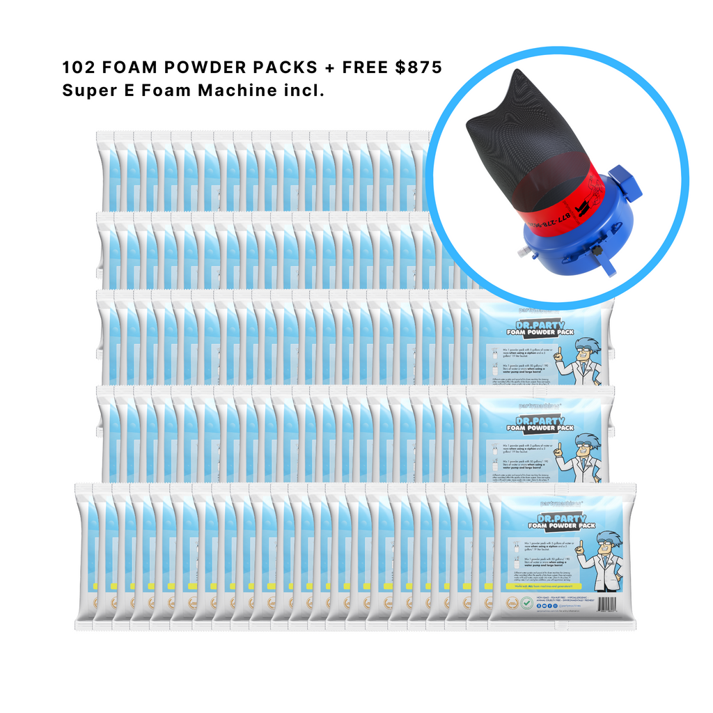 FOAM POWDER PACKS – 120 PACKS (2 Super E's incl.) $15.38 per pack